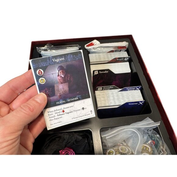 Vampire The Masquerade Rivals Expandable Card Game Core Set Renegade Games 2021 - Picture 12 of 14